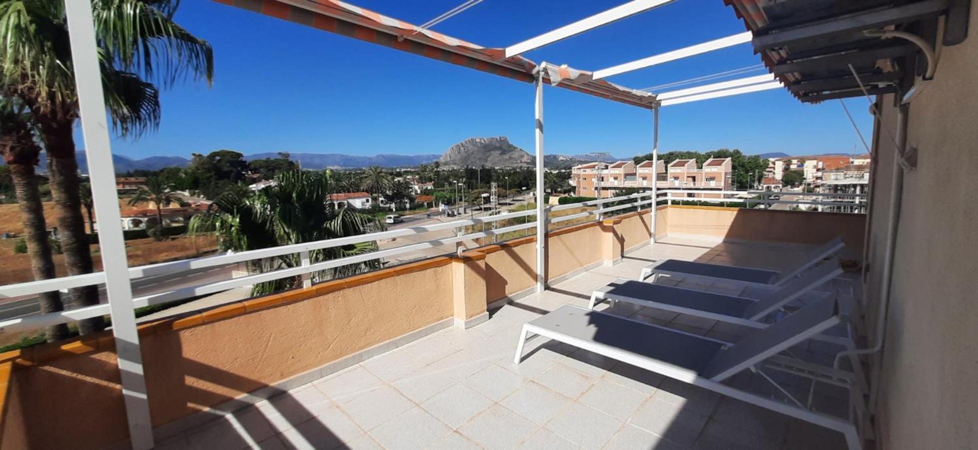 شقة Atico En Urb Bahia De Denia De Vacaciones Mar Por Medio المظهر الخارجي الصورة